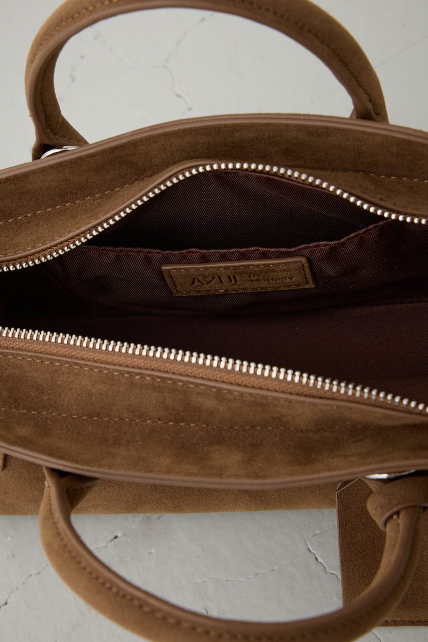 フェイクスエードバッグ BEG FREE