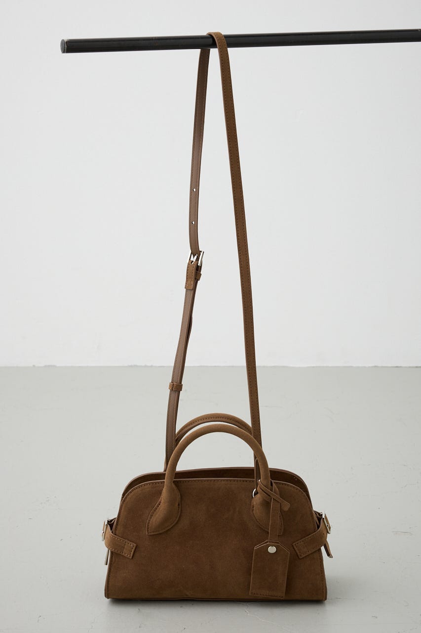 フェイクスエードバッグ BEG FREE