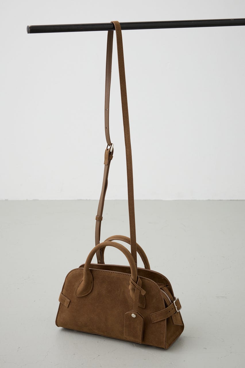 フェイクスエードバッグ BEG FREE