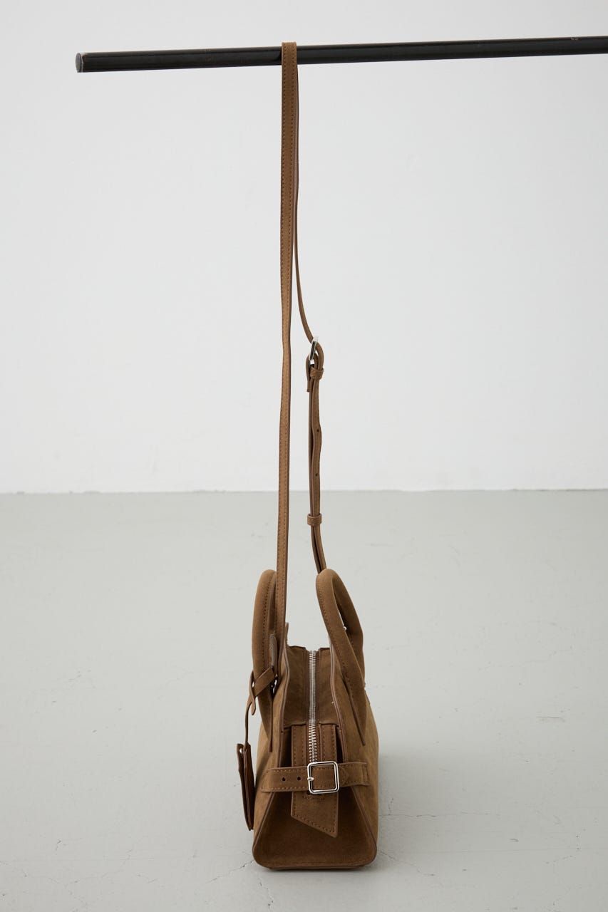 フェイクスエードバッグ BEG FREE