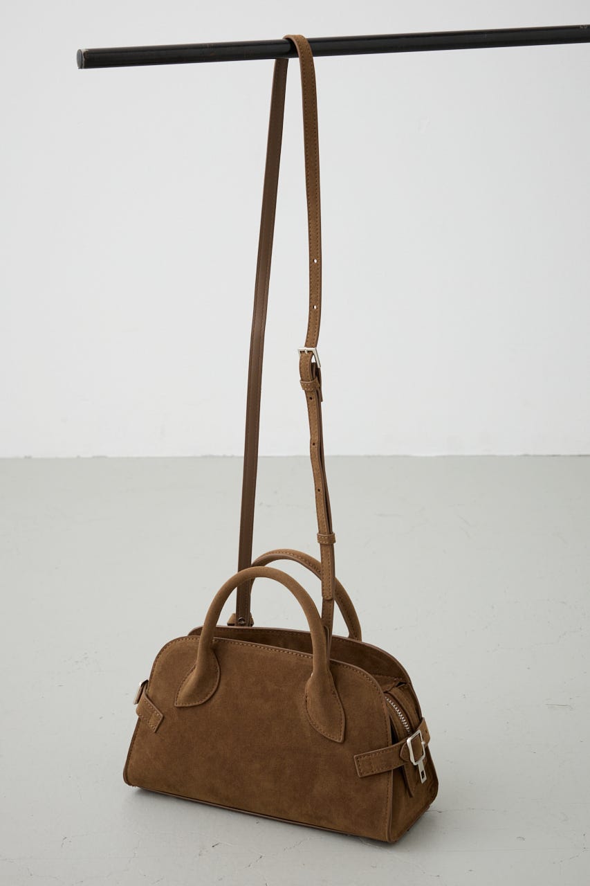 フェイクスエードバッグ BEG FREE