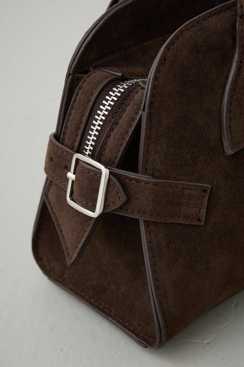 フェイクスエードバッグ BRN FREE