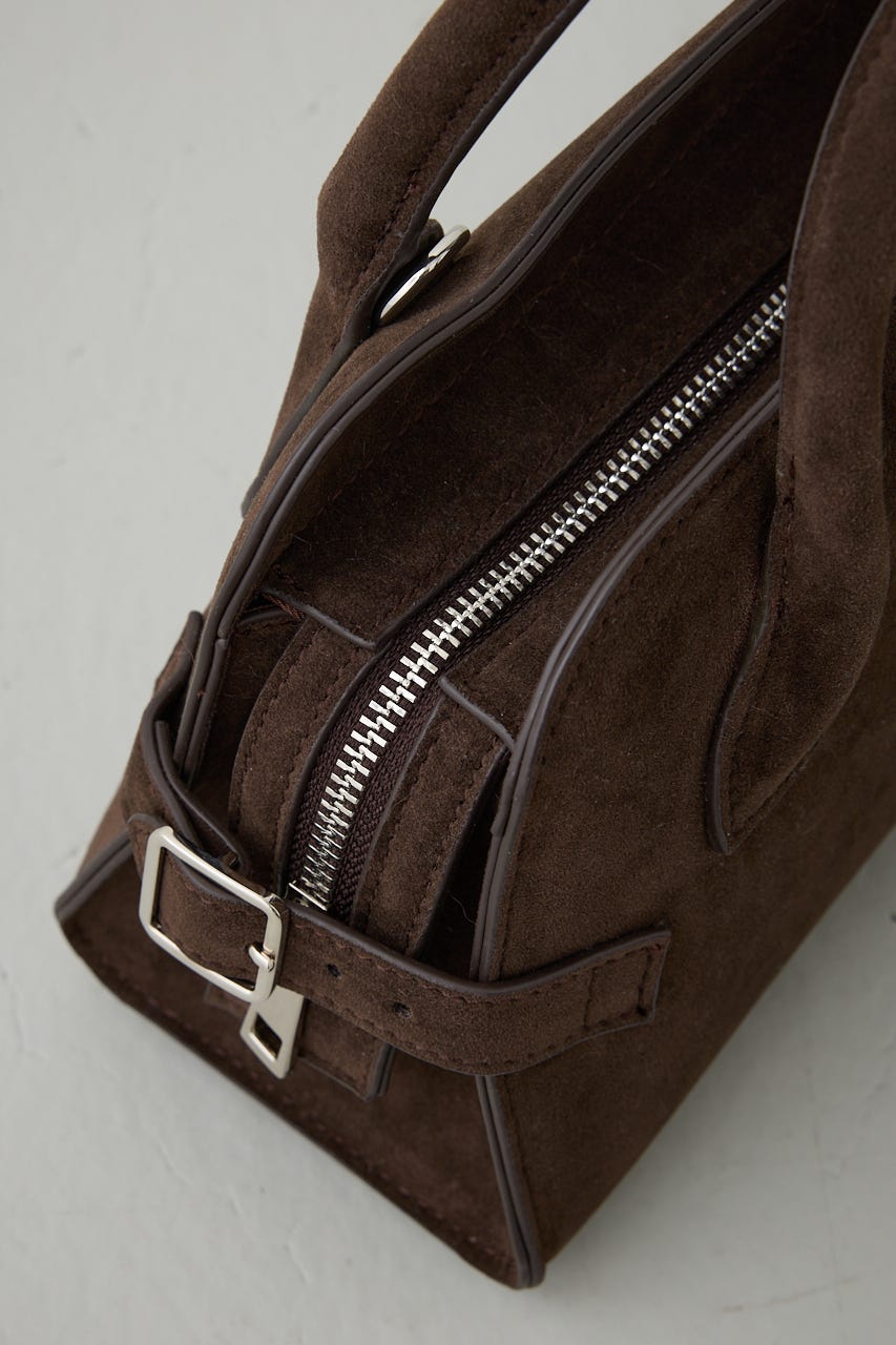 フェイクスエードバッグ BRN FREE