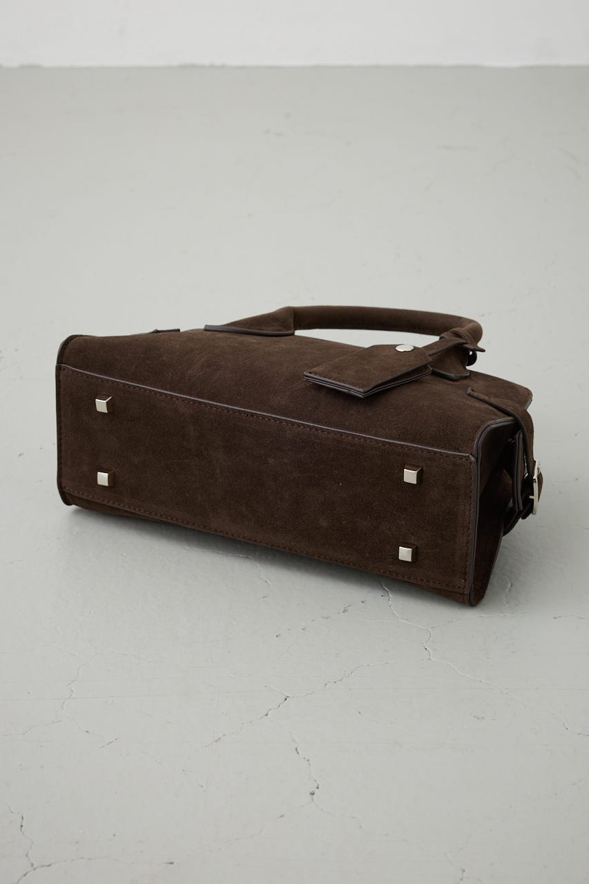 フェイクスエードバッグ BRN FREE