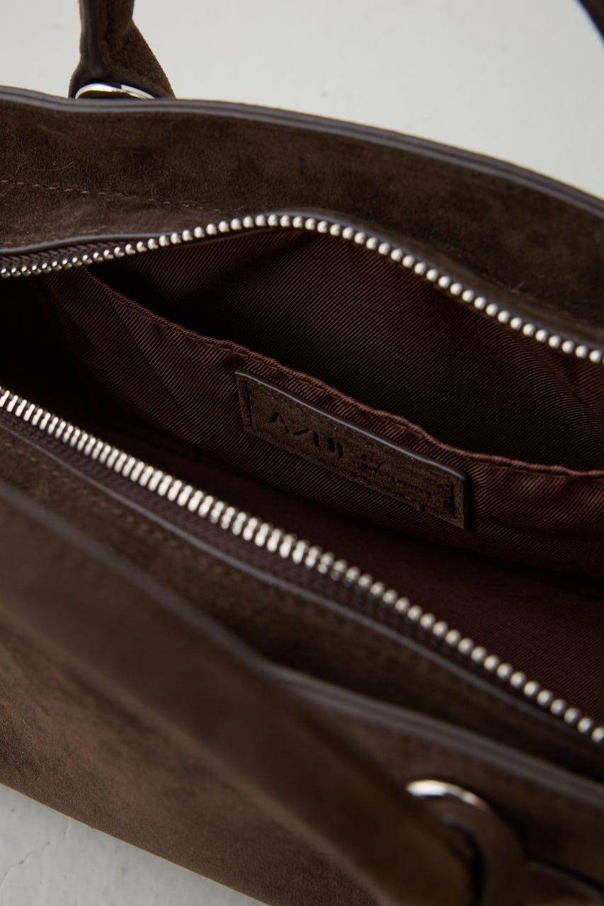 フェイクスエードバッグ BRN FREE