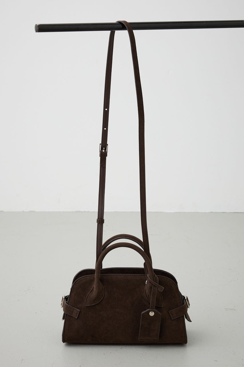 フェイクスエードバッグ BRN FREE