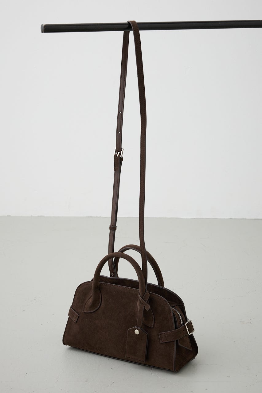 フェイクスエードバッグ BRN FREE