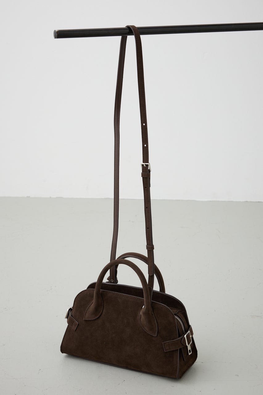 フェイクスエードバッグ BRN FREE