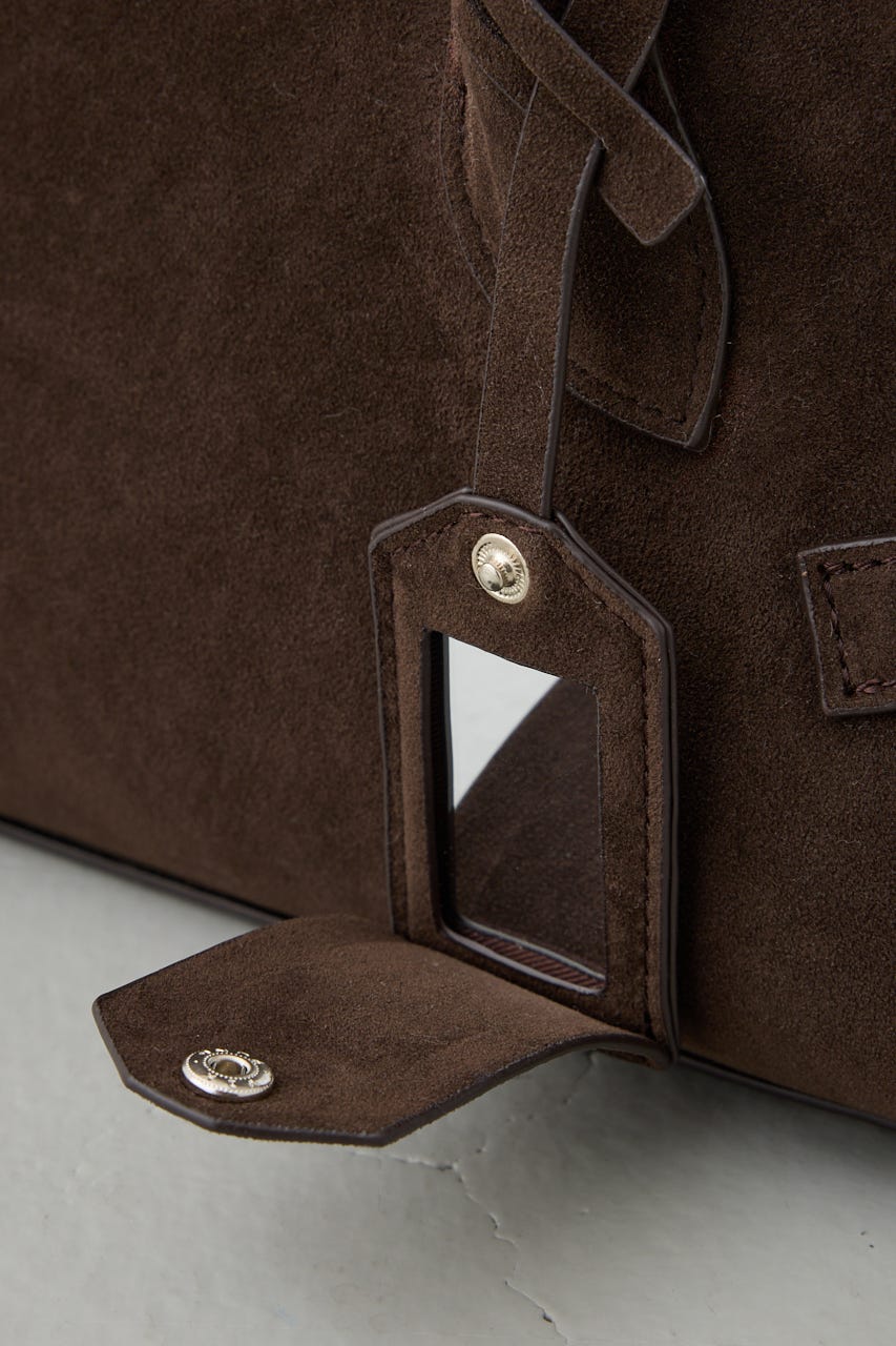 フェイクスエードバッグ BRN FREE