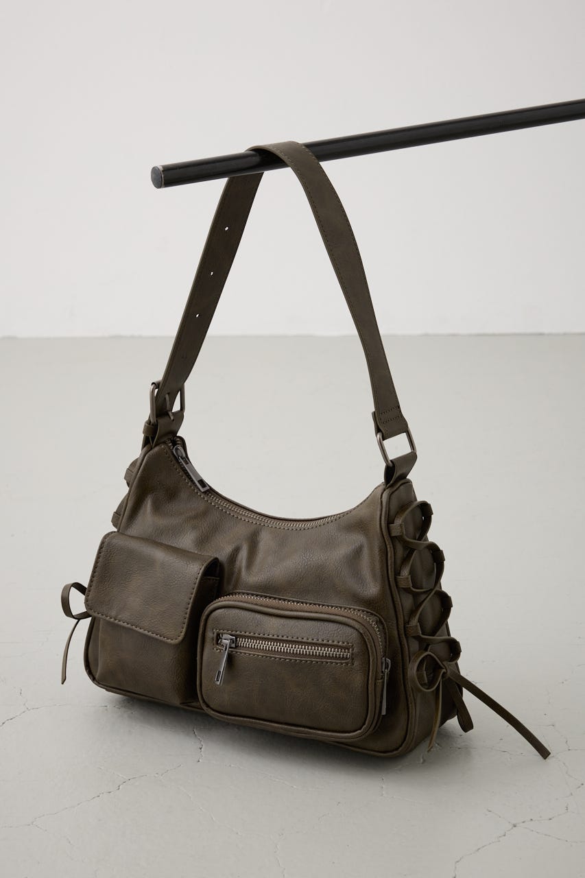 AZUL BY MOUSSY | 【堀田茜さん着用アイテム】サイドレースアップ