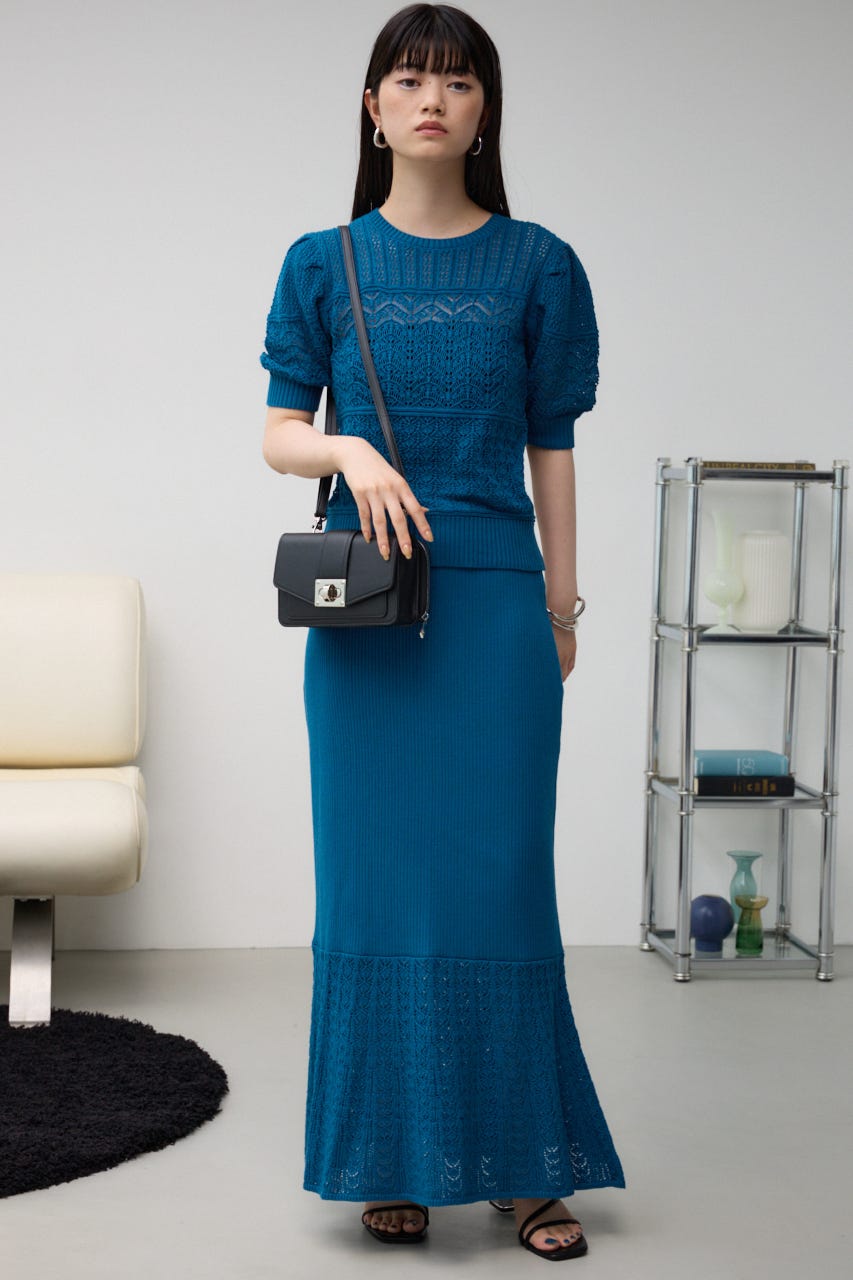 ターンロックフラップウォレットバッグ BLK FREE