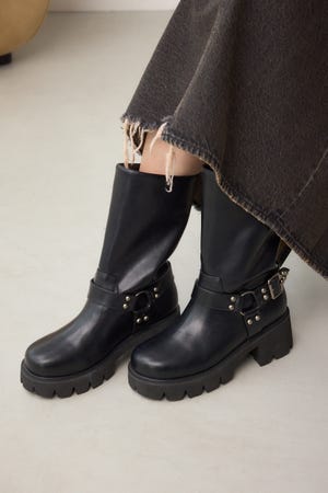 ヴィンテージライクエンジニアブーツ