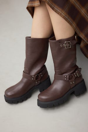 ヴィンテージライクエンジニアブーツ