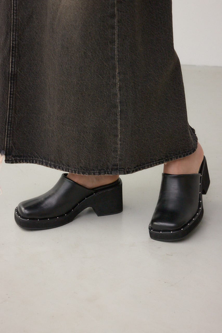 AZUL BY MOUSSY | スタッズデザインミュール (サンダル ) |SHEL