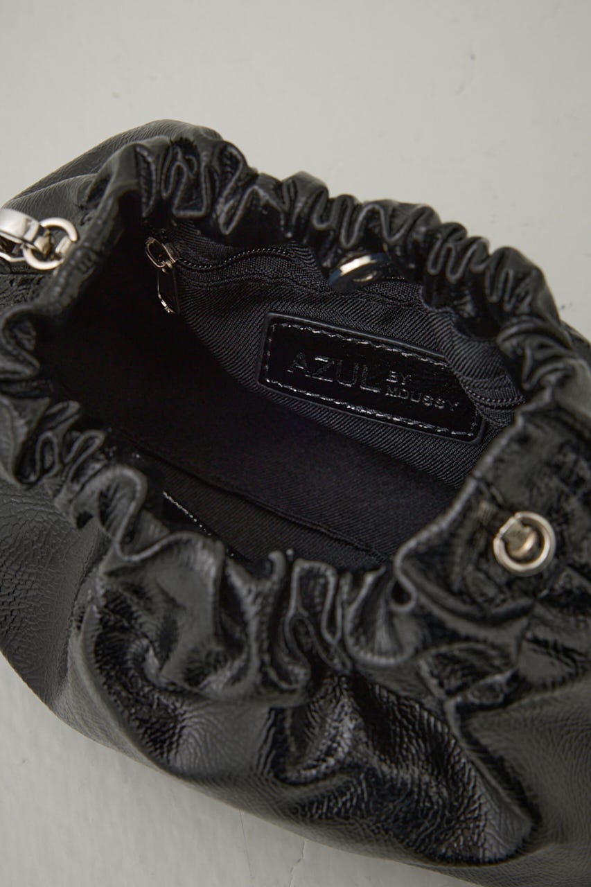 メタルチェーンポシェットバッグ BLK FREE