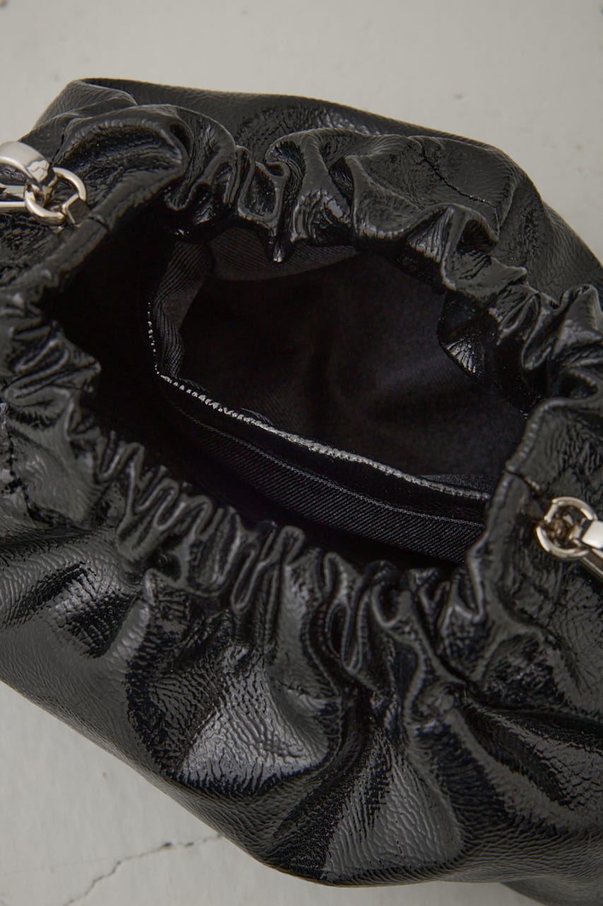 メタルチェーンポシェットバッグ BLK FREE