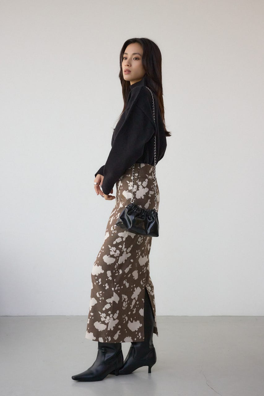 メタルチェーンポシェットバッグ BLK FREE