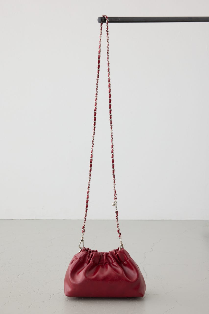 メタルチェーンポシェットバッグ BRD FREE