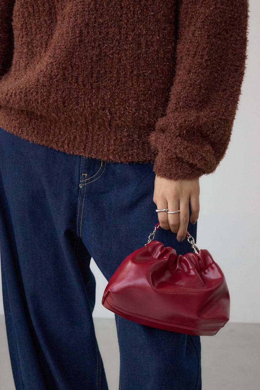 メタルチェーンポシェットバッグ BRD FREE