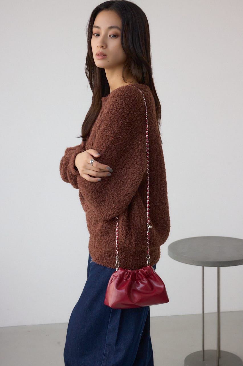 メタルチェーンポシェットバッグ BRD FREE