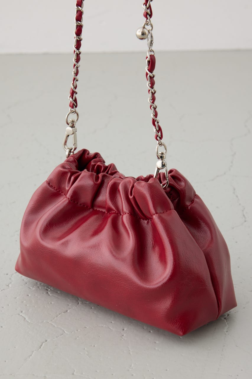 メタルチェーンポシェットバッグ BRD FREE