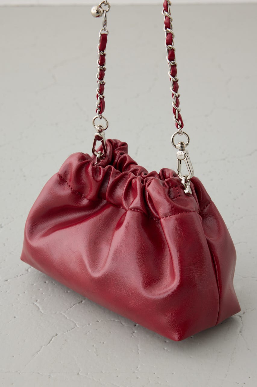 メタルチェーンポシェットバッグ BRD FREE