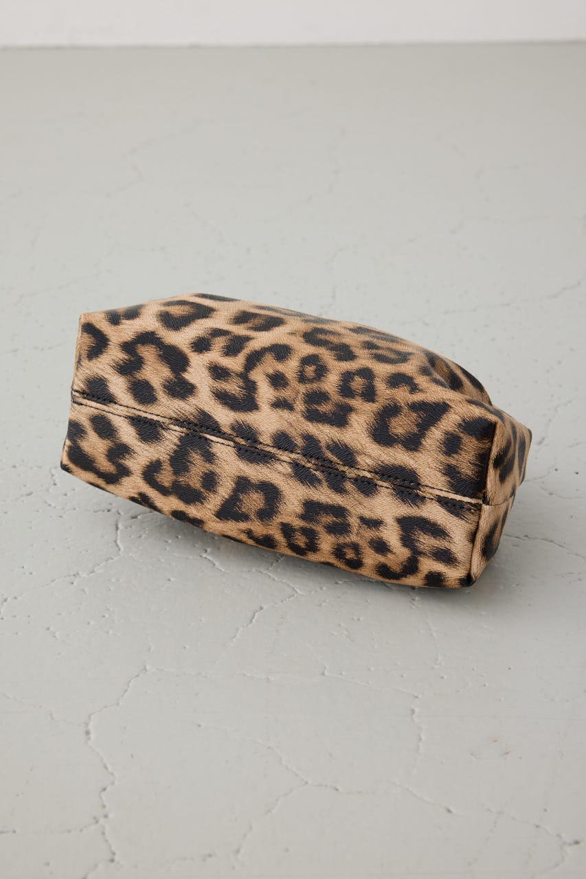 メタルチェーンポシェットバッグ 柄BRN FREE