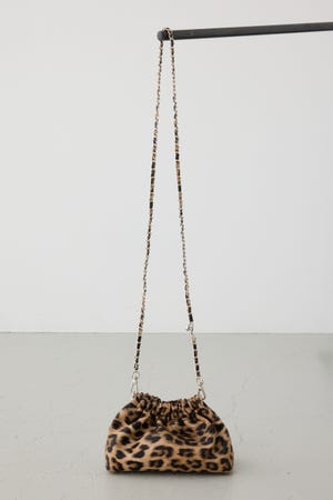 メタルチェーンポシェットバッグ