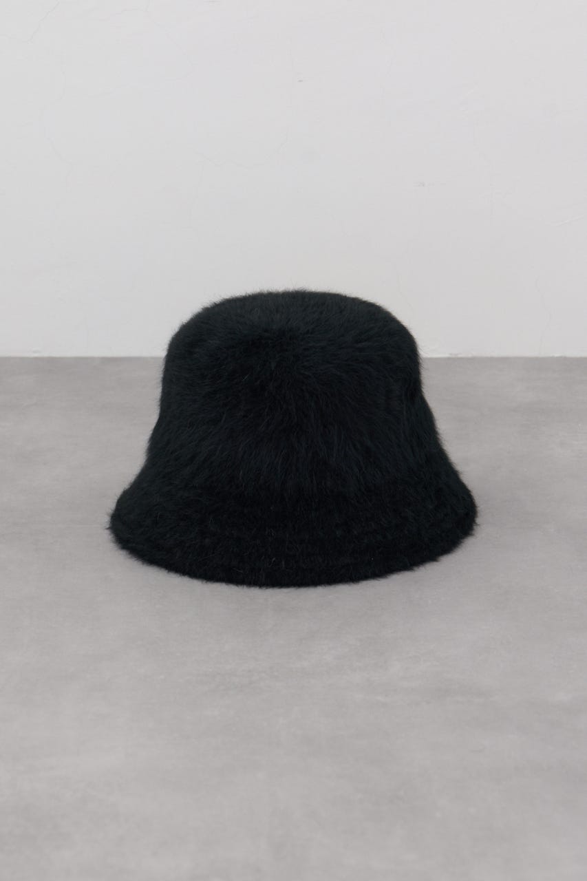 シャギーバケットハット BLK FREE