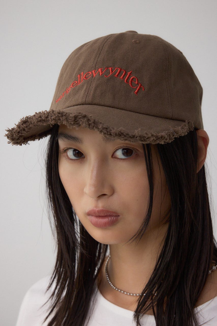 ウェーブロゴキャップ BRN FREE