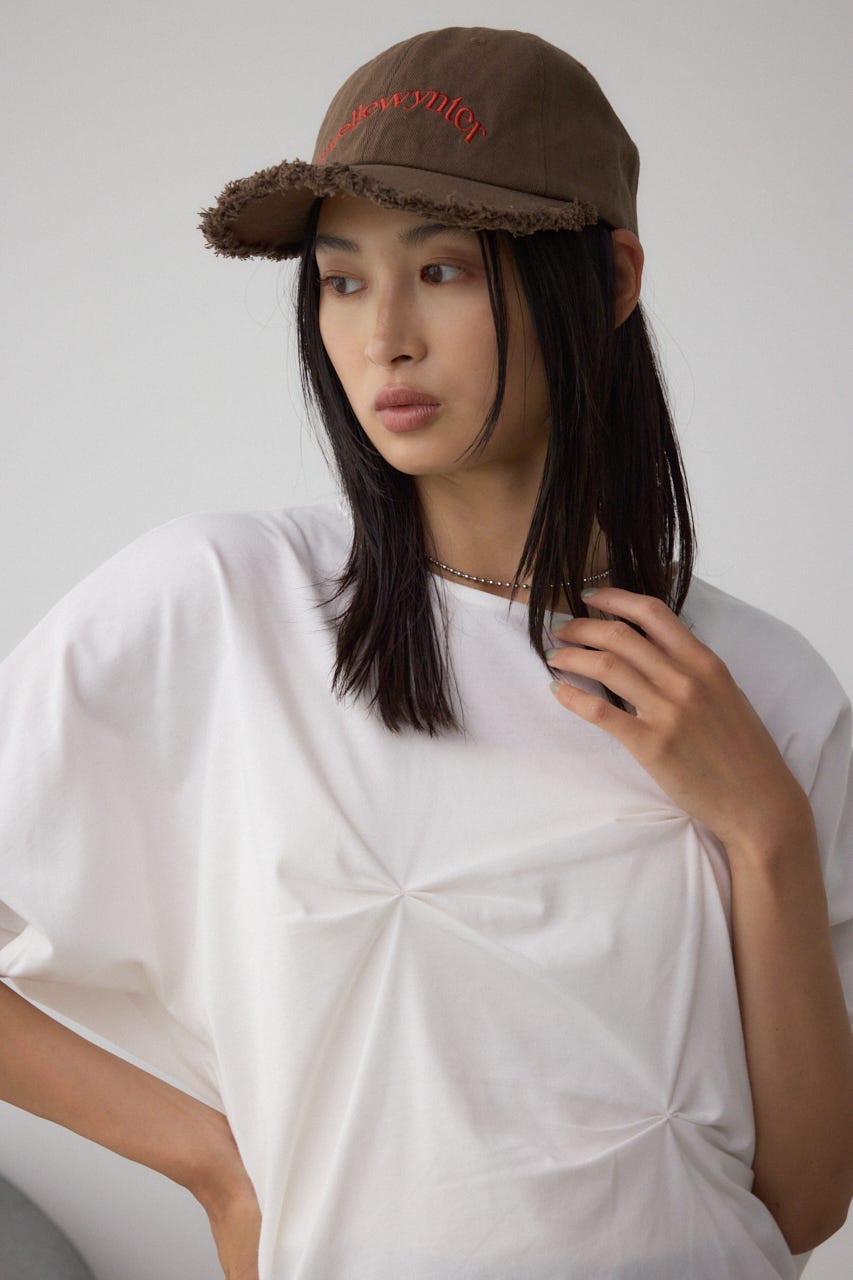 ウェーブロゴキャップ BRN FREE