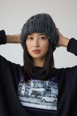 ボリュームヤーンニットワッチ