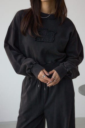 パッチロゴルーズスウェット