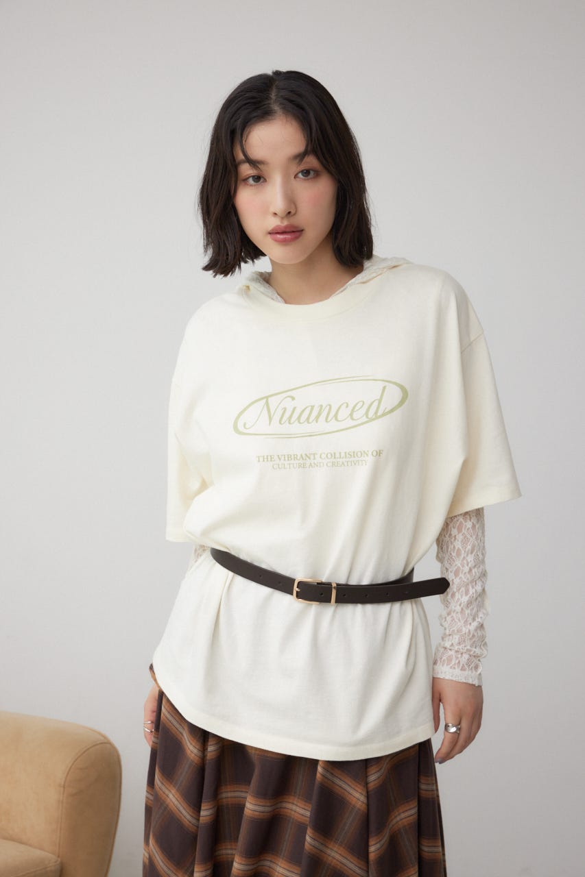 ヴィンテージ5分袖Tシャツ IVOY FREE