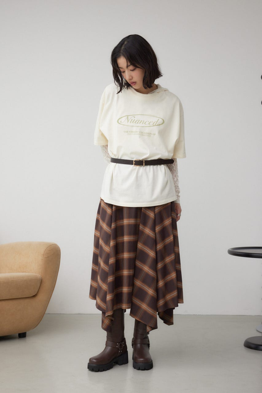 ヴィンテージ5分袖Tシャツ IVOY FREE