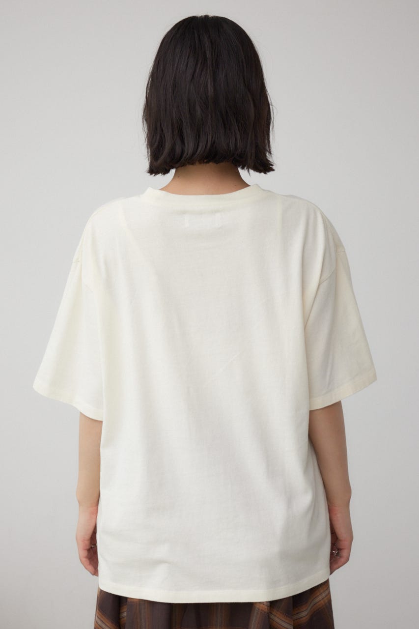 ヴィンテージ5分袖Tシャツ IVOY FREE