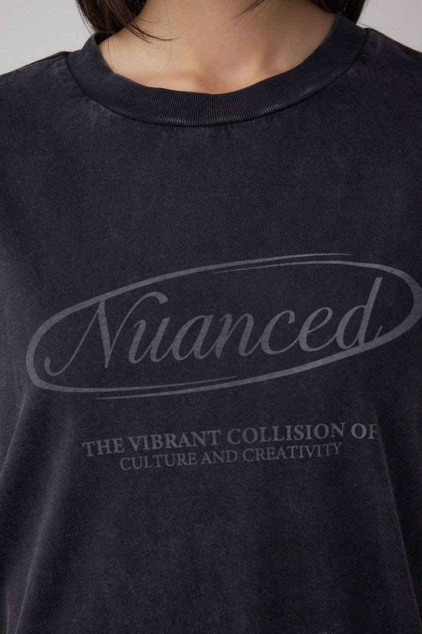 ヴィンテージ5分袖Tシャツ L/BLK FREE