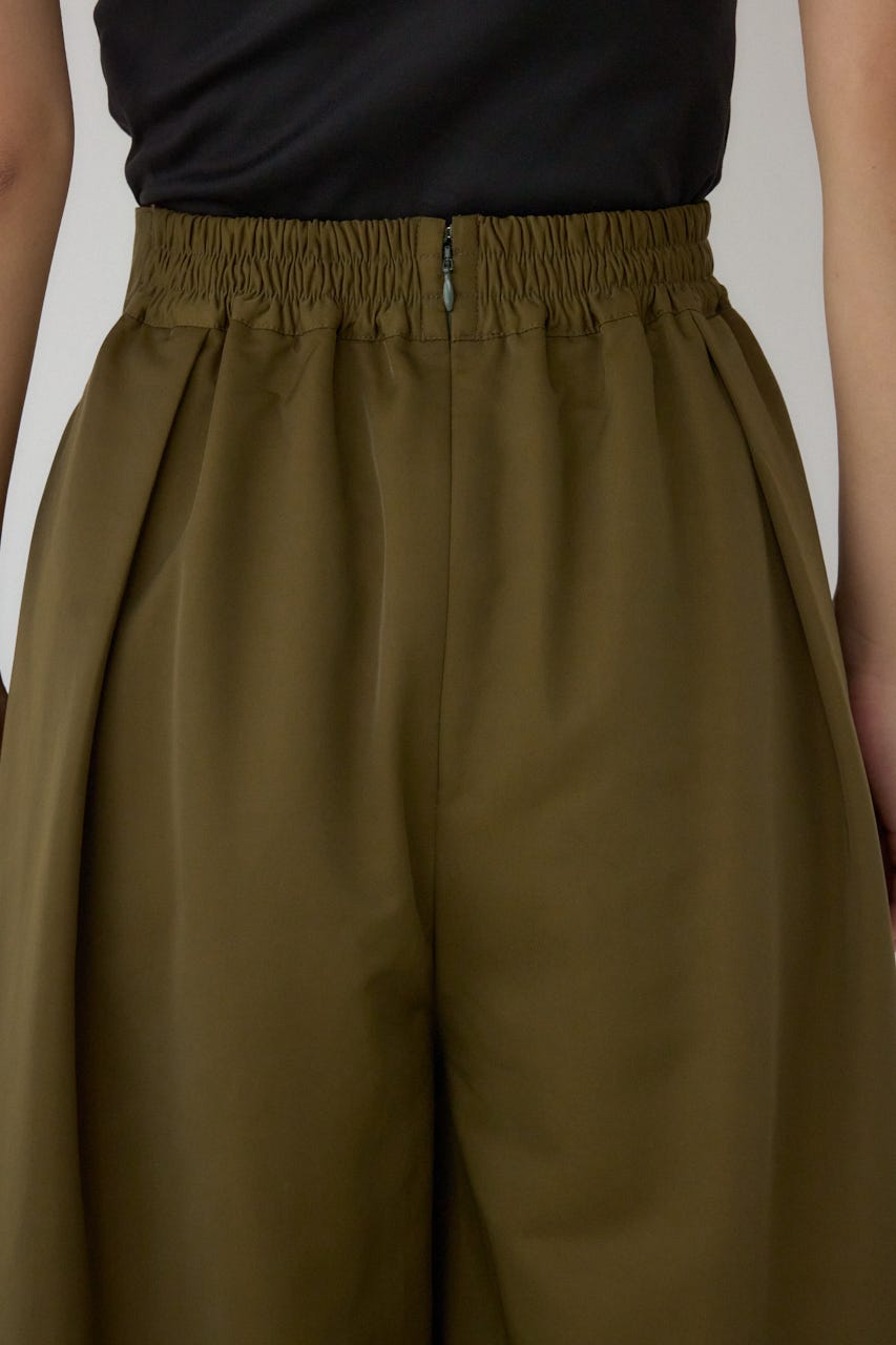 【PLUS】ドレープワイドパンツ KHA S