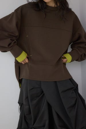 【PLUS】レイヤードダンボールトップス