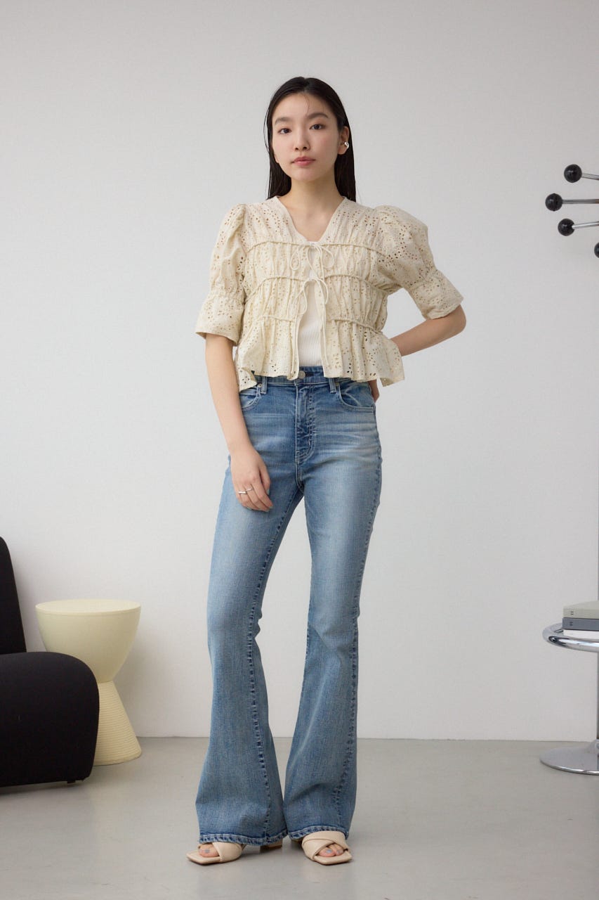 AZUL BY MOUSSY | AZUL DENIM フレアデニム (フレア ) |SHEL