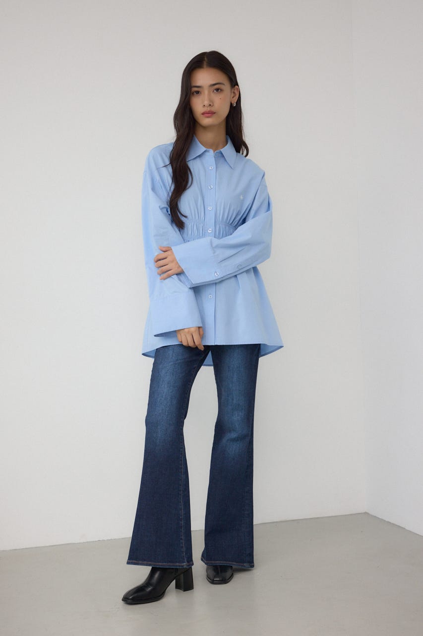 【POLO BCS×AZUL】ウエストシャーリングシャツ BLU FREE