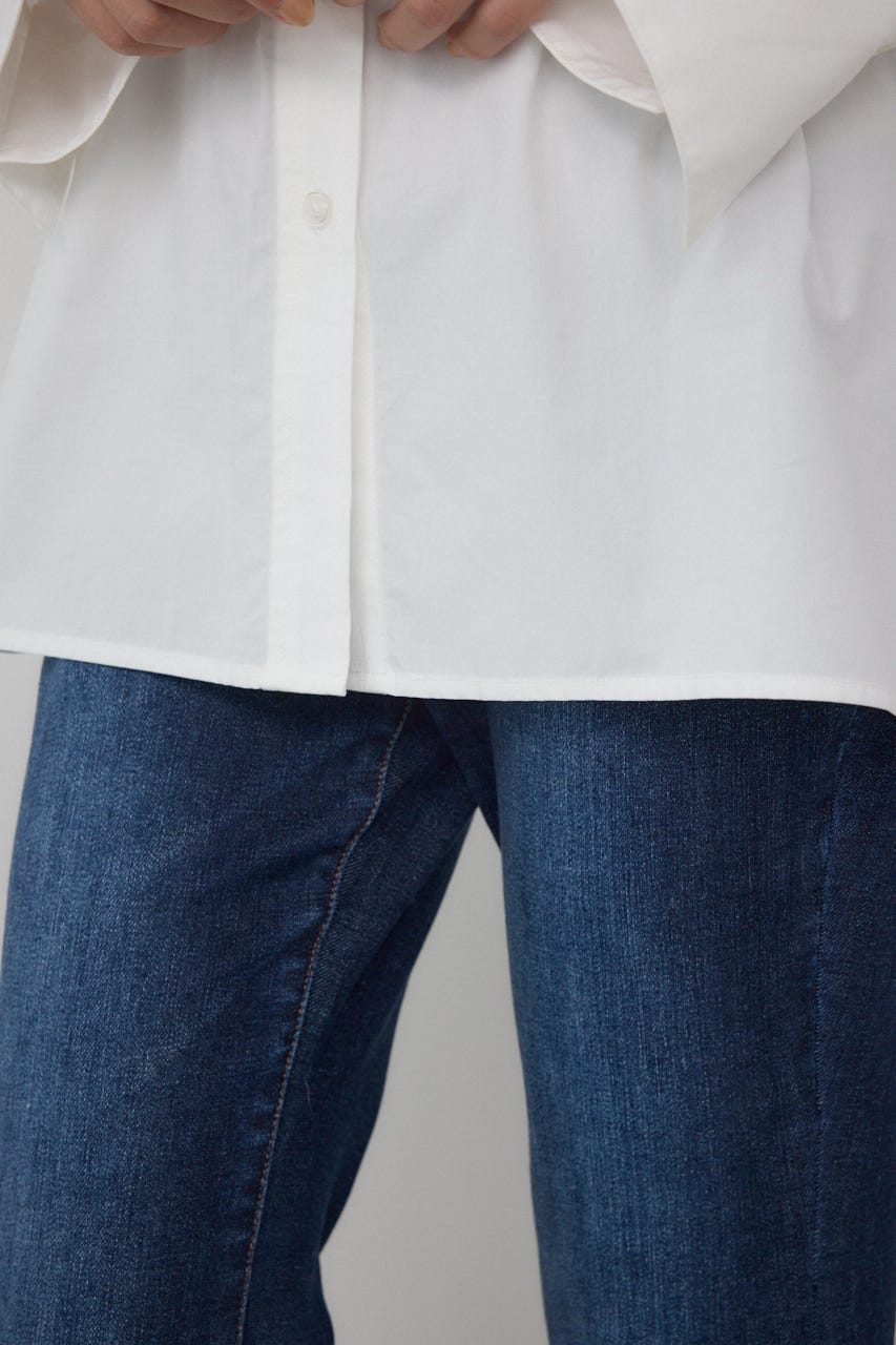 【POLO BCS×AZUL】ウエストシャーリングシャツ O/WHT FREE