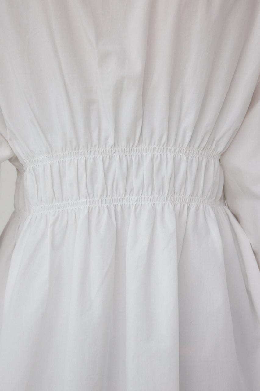 【POLO BCS×AZUL】ウエストシャーリングシャツ O/WHT FREE