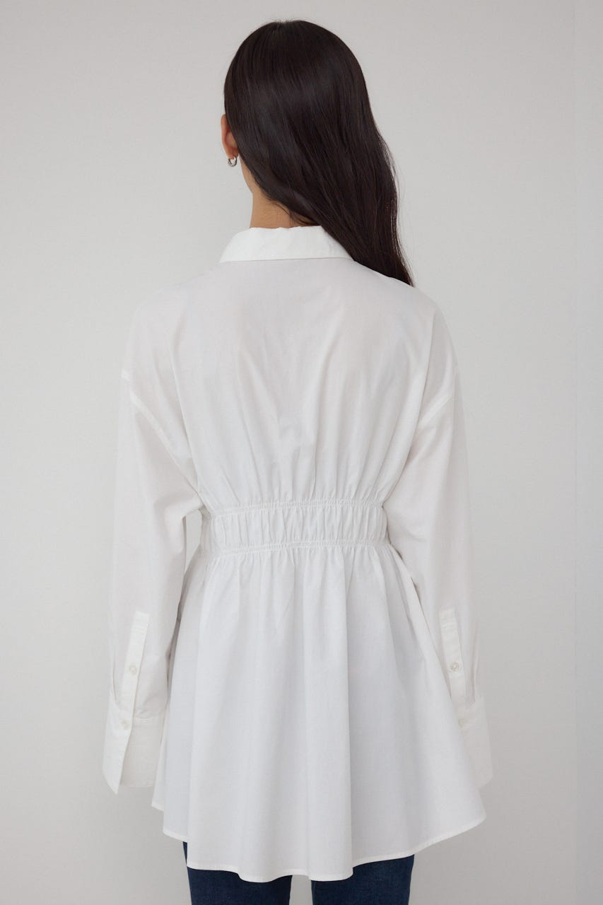 【POLO BCS×AZUL】ウエストシャーリングシャツ O/WHT FREE