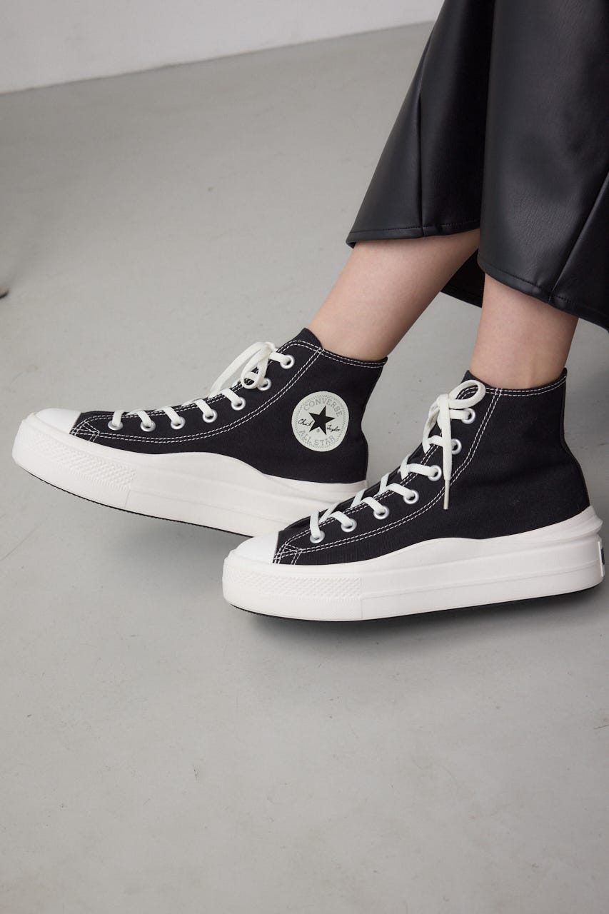 【CONVERSE × AZUL】ALL STAR LIGHT PLSTⅡHI BLK 24.5cm