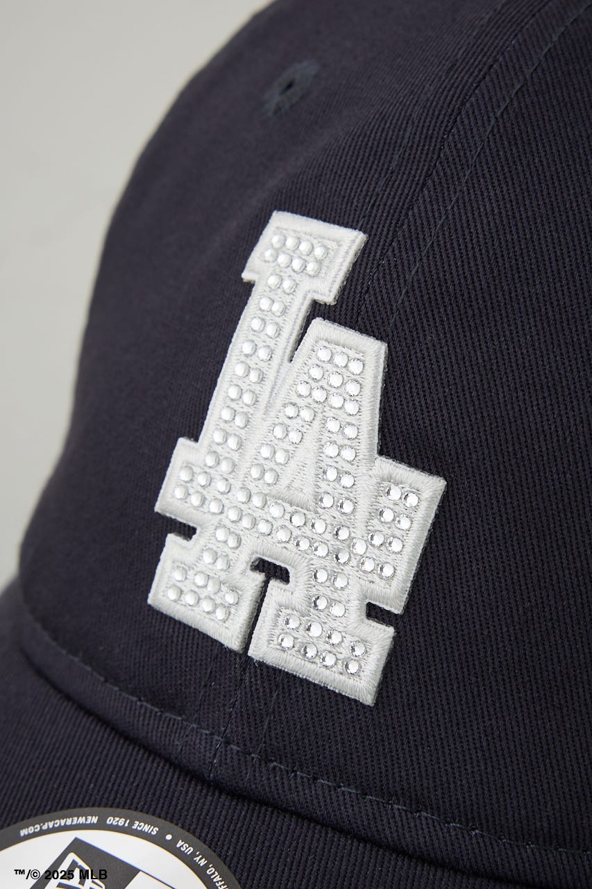 ニューエラ　newera AZUL MLB ラインストーン　ロゴ　キャップ AZUL BY MOUSSY | 【NEW ERA×AZUL MLB】ストーンロゴキャップ