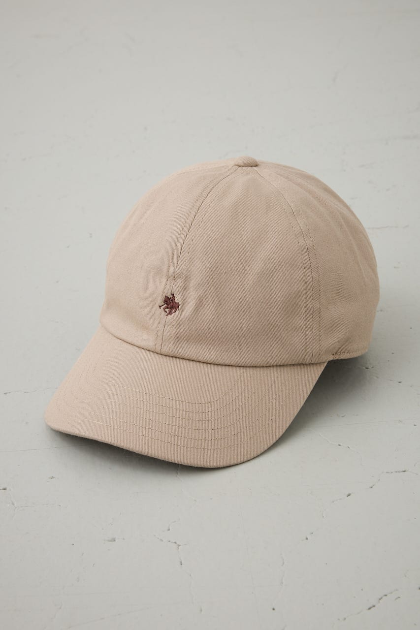 【POLO BCS×AZUL】ロゴ刺繍キャップ BEG FREE