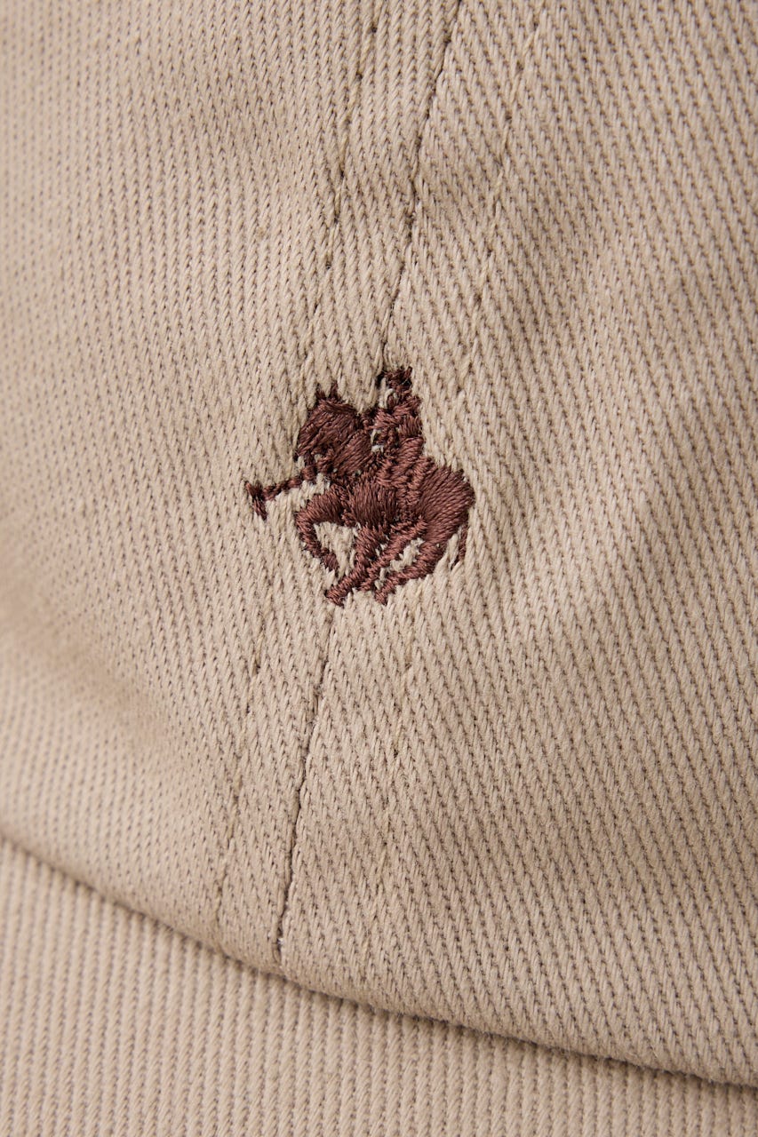 【POLO BCS×AZUL】ロゴ刺繍キャップ BEG FREE