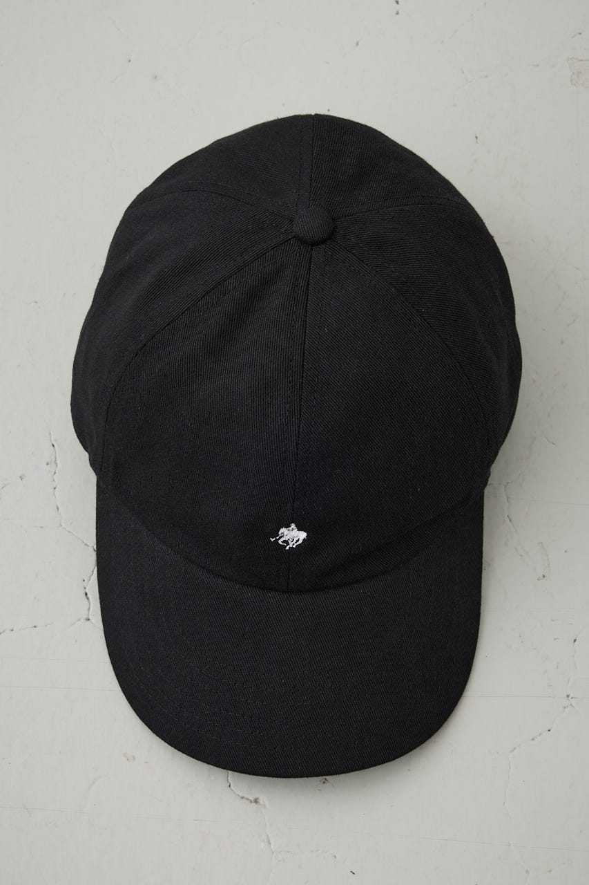 【POLO BCS×AZUL】ロゴ刺繍キャップ BLK FREE