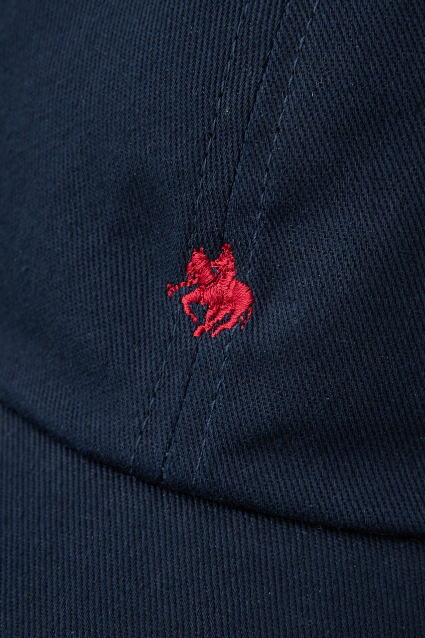 【POLO BCS×AZUL】ロゴ刺繍キャップ NVY FREE